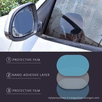 Broir arrière de voiture 2pcs Film de protection Anti-Fog Fenêtre Fenêtre transparente Afficier Afficier Afficier Auto Accessoires Auto